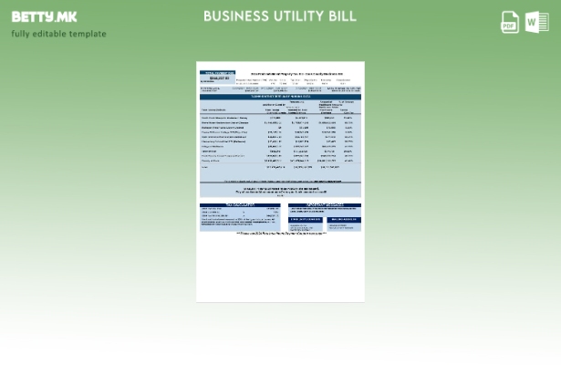 Деловна сметка за комунални услуги за електронска сметка за САД Кук Земја